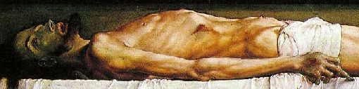 Holbein the Younger, dead body of Christ